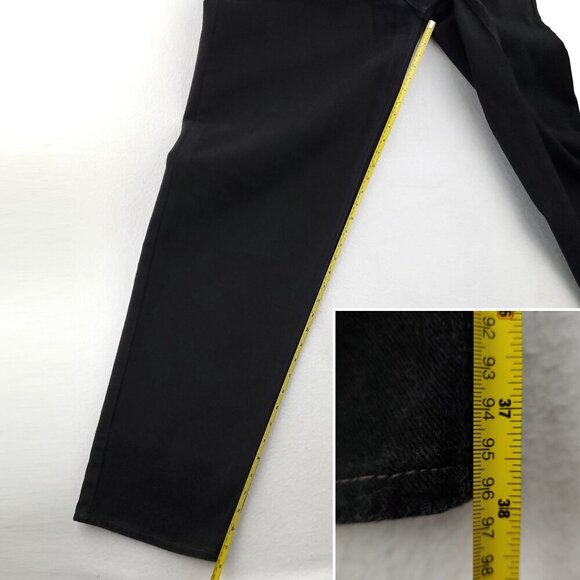 Levi's 560 Jeans Vintage Comfort Fit USA Black Denim Y2K Men "42x38" Real 44x38 - Picture 7 of 12